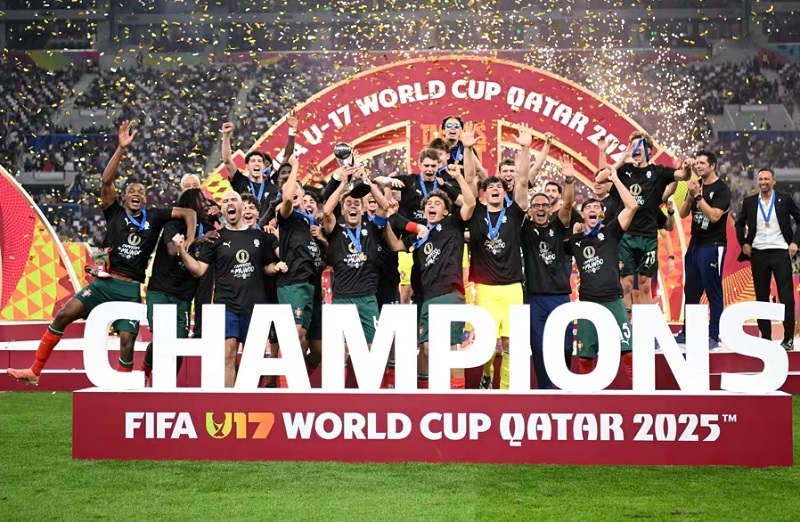 Νικήτρια στο Παγκόσμιο Κύπελλο Κάτω των 17 ετών το 2025 η Πορτογαλία