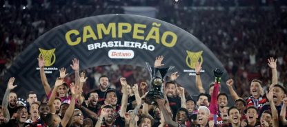 Η ομάδα της Φλαμένγκο, Πρωταθλήτρια Βραζιλίας το 2025