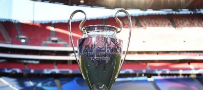 Το τρόπαιο του Champions League , από τον τελικό του 2020