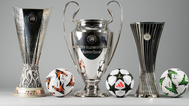 UEFA Competitions Trophies