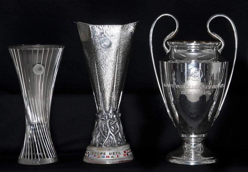 UEFA Club Men's Competitions Trophies